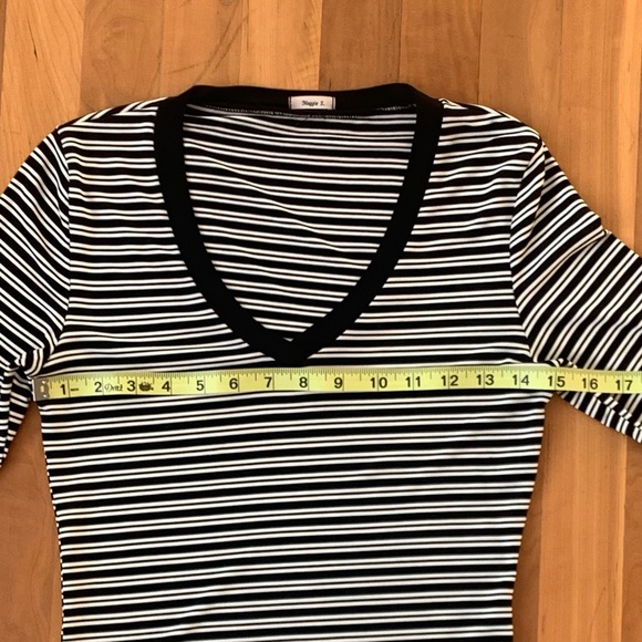 Vintage Maggie S. Striped Tee - Picture 5 of 8